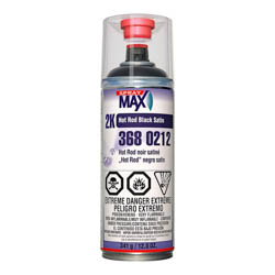 SPRAYMAX 2K HOT ROD SATIN BLACK